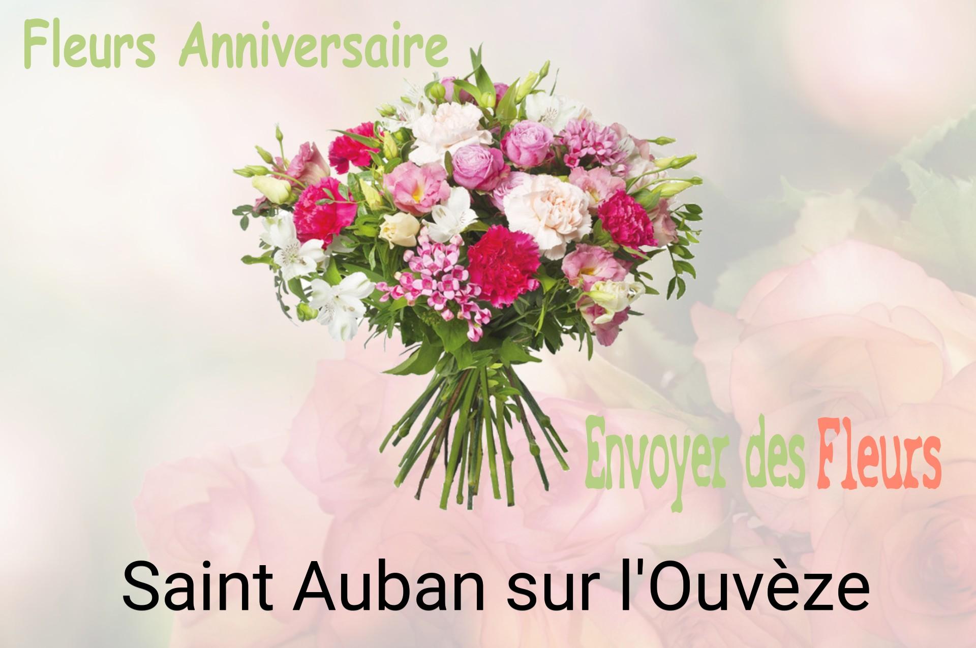 Bouquet de fleurs d’anniversaire livré à Saint-Auban-sur-l'Ouvèze
