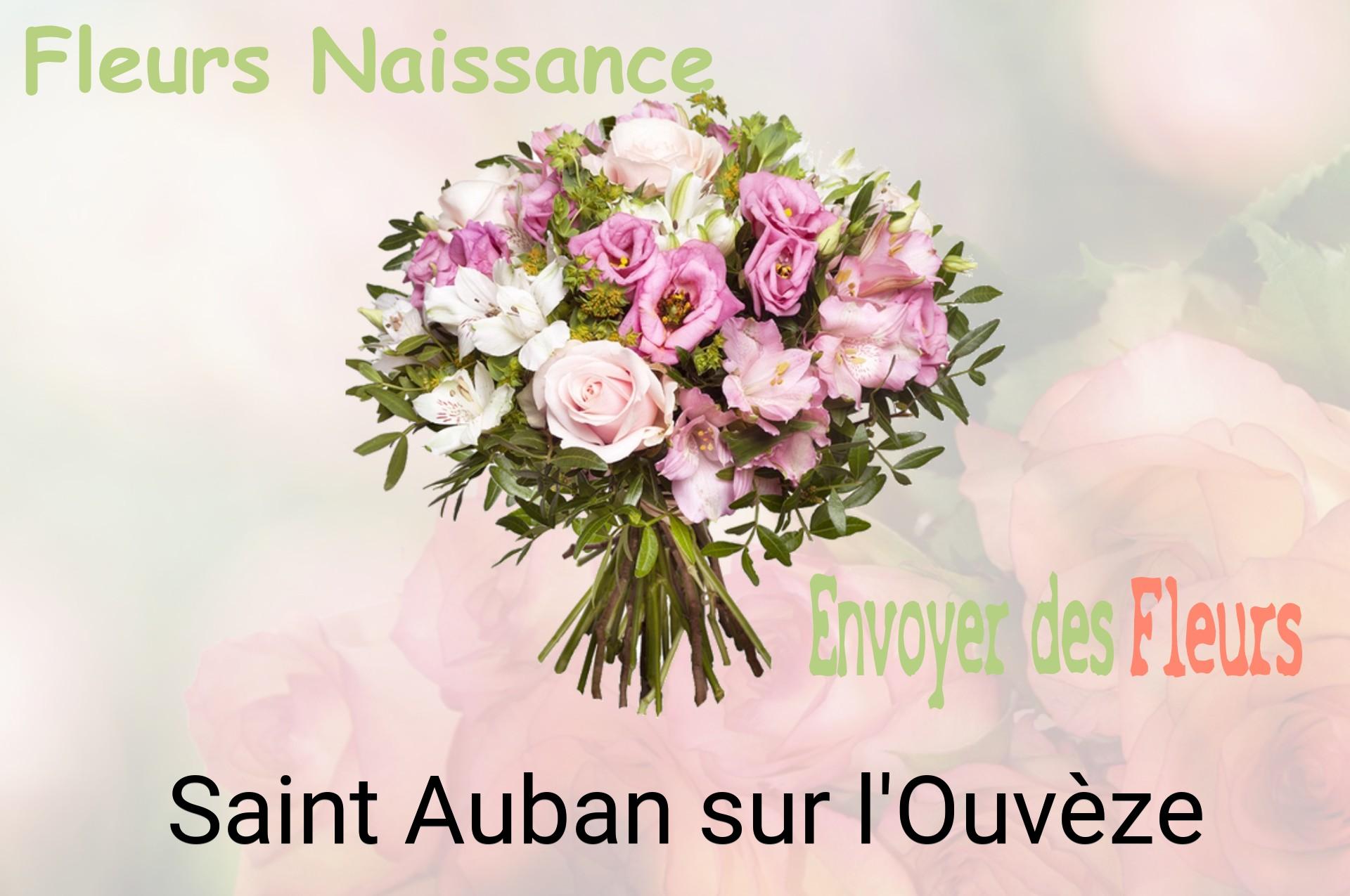 Bouquet de fleurs de naissance livré à Saint-Auban-sur-l'Ouvèze