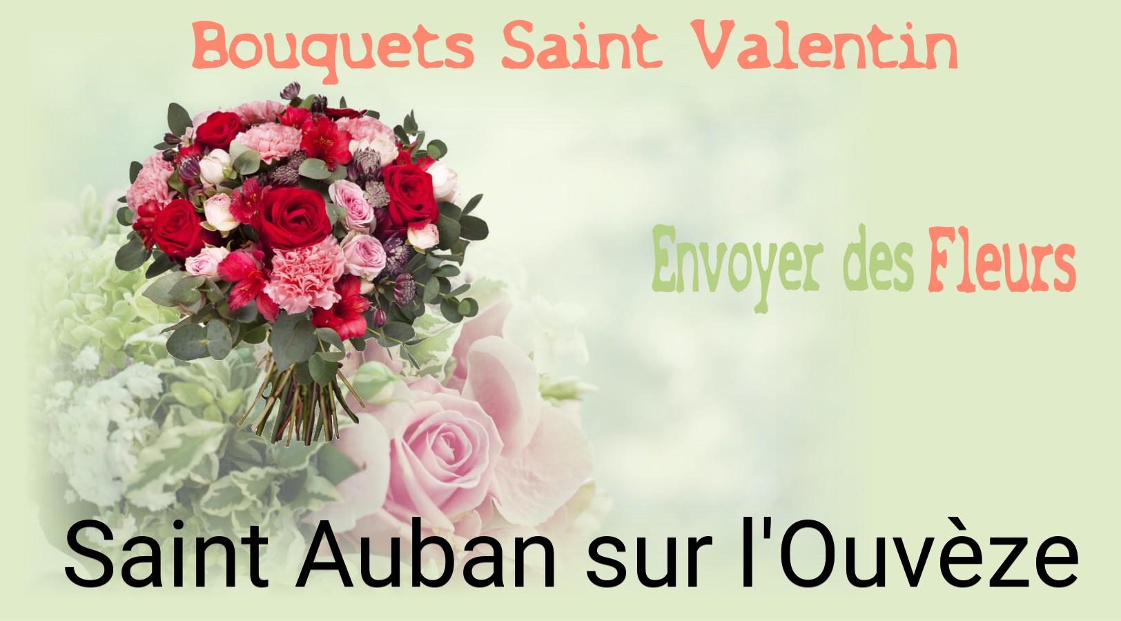 Roses de Saint-Valentin livrées à Saint-Auban-sur-l'Ouvèze
